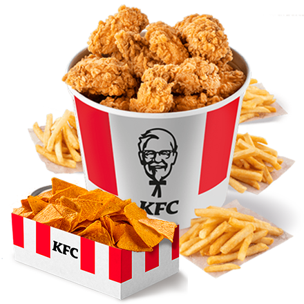 30 Hot Wings Bucket + Doritos (100g)