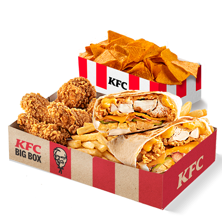 Kentucky Gold Wrapper Box + Doritos