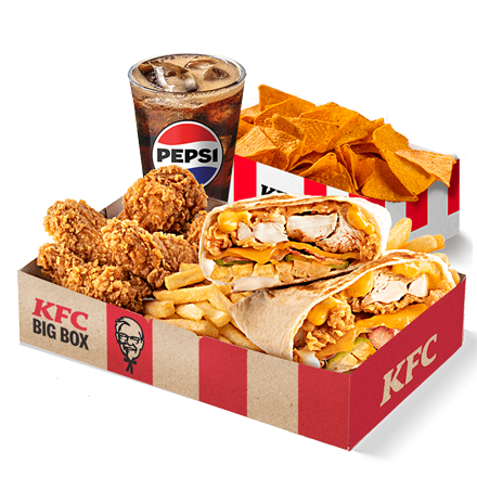 Kentucky Gold Wrapper Box + Doritos