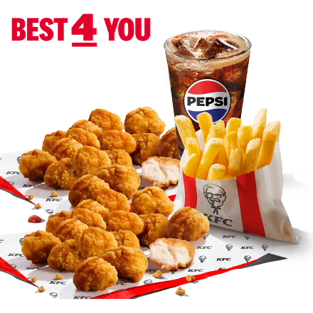 Best4You 2x Popcorn Csirke