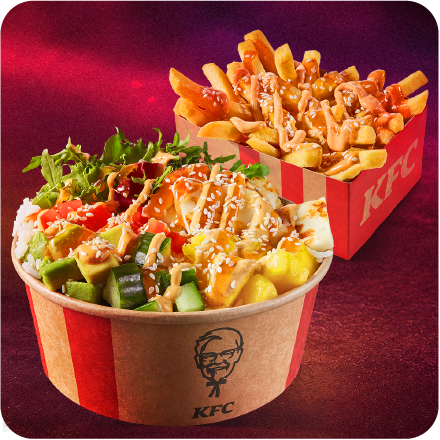 Curry & Masala Bowl Halloumi + Curry & Masala Fries