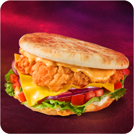 Curry Naan Burger