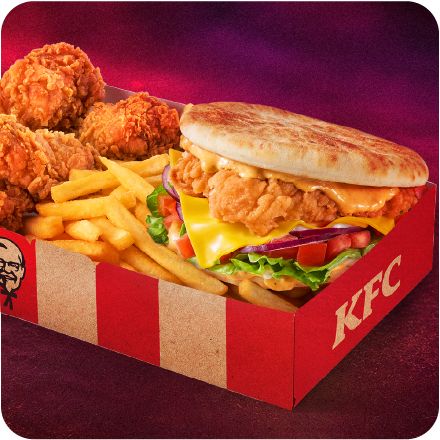 Masala Naan Burger Box