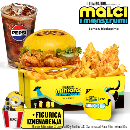 Minions Burger Box