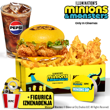 Minions Burger Box