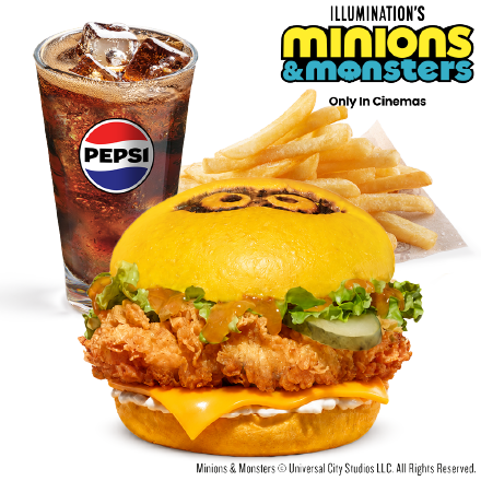 Minions Burger Menu