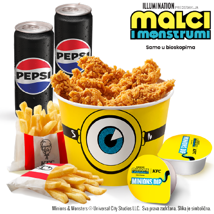 Minions 10 Strips Kofica Combo