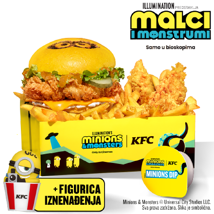 Minions Burger Box