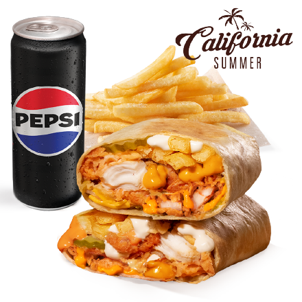 California Wrapper Menu