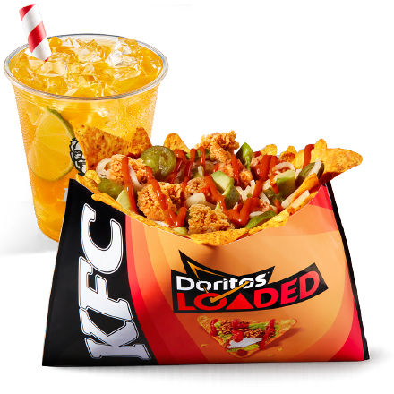 Doritos Loaded Spicy + Bubble tea