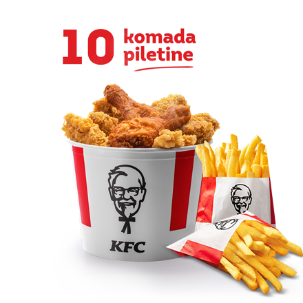 Tuesday Bucket with 2 fries