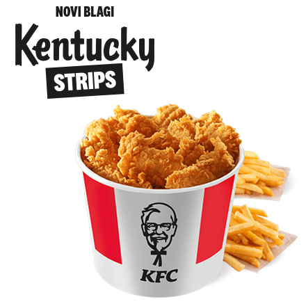 15 blagih Strips Kofica i 2 pomfrita
