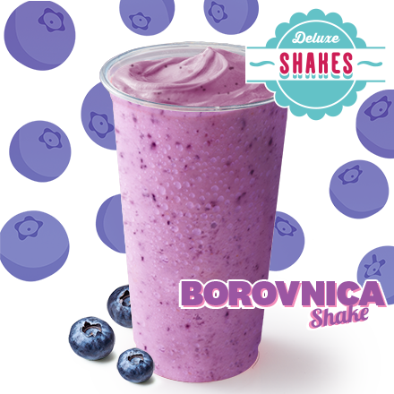 Borovnica Shake 500ml - cena, promocije, dostava