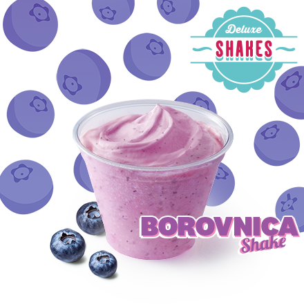 Borovnica Shake 180ml - cena, promocije, dostava