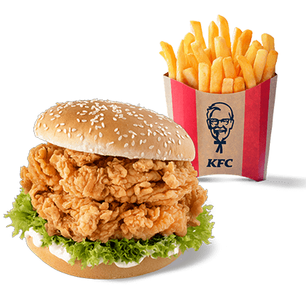 06. Dupli Zinger, veliki pomfrit - cena, promocije, dostava