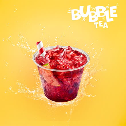Bubble tea Pink Grapefruit S