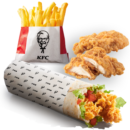 04. Twister, 2 Stripsa, pomfrit