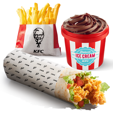 12. Twister, fries, ice cream 150ml