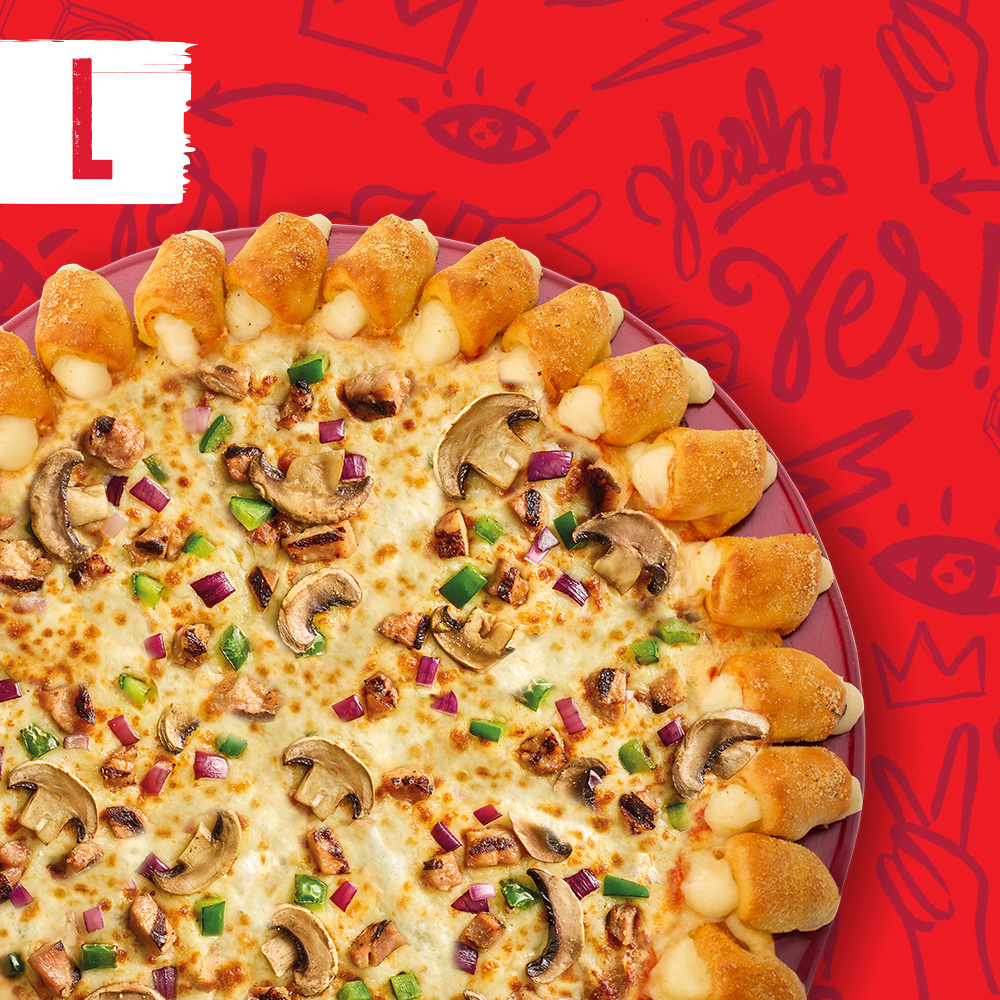 DUŻA PIZZA Z CHEESY BITES - sprawdź w Pizza Hut