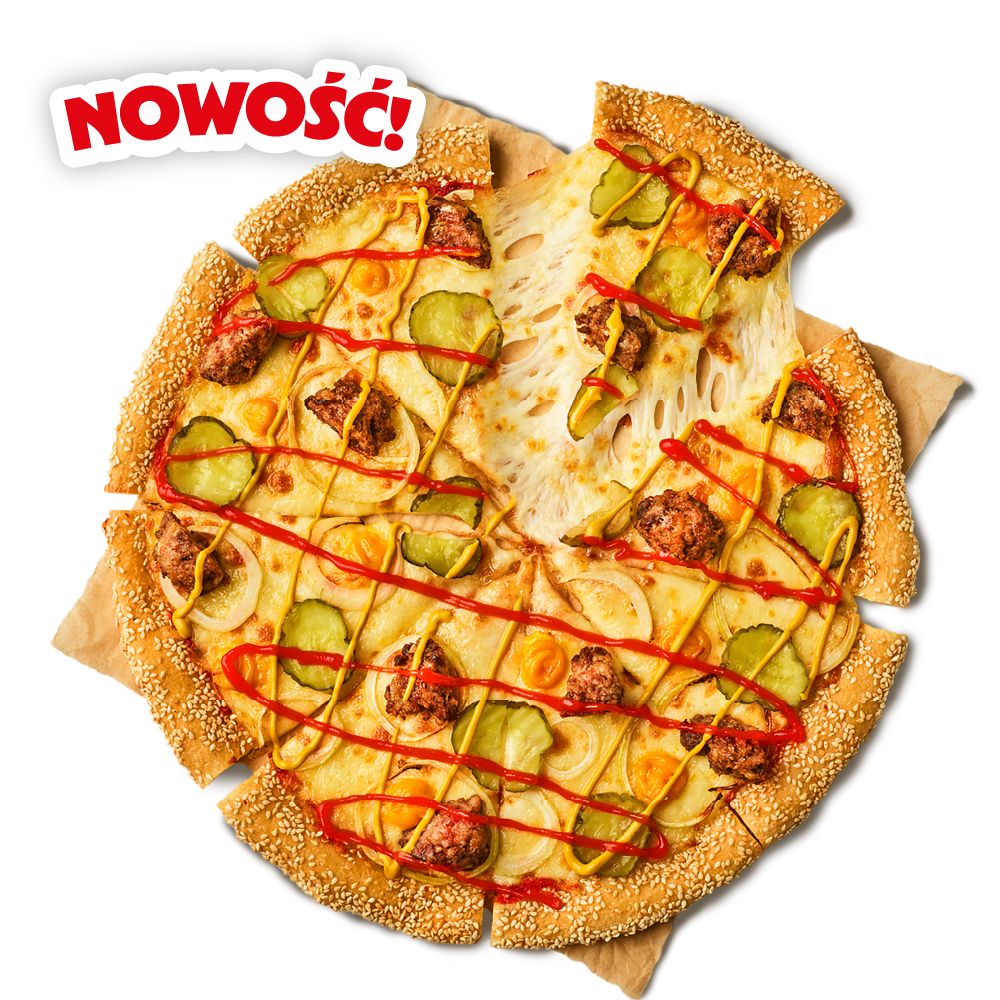 PIZZA CHEESEBURGER - sprawdź w Pizza Hut