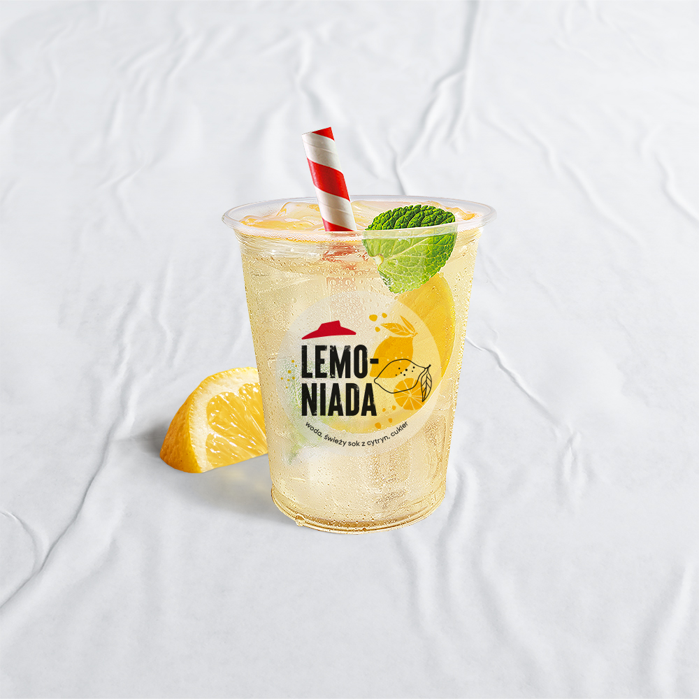 FRESH, HOMEMADE LEMONADE 0,3L - sprawdź w Pizza Hut