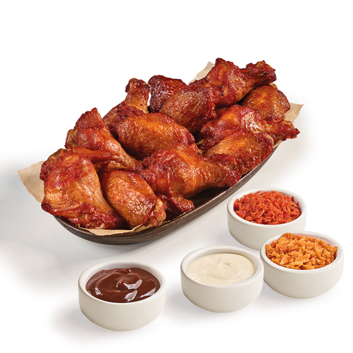 12 WINGS DIP&CRUNCH