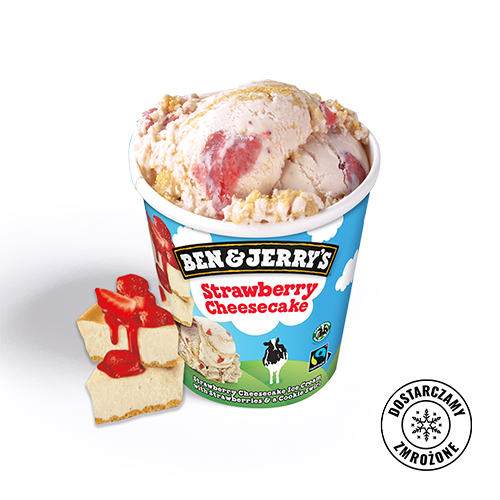 BEN&JERRY’S STRAWBERRY CHEESECAKE 465 ML