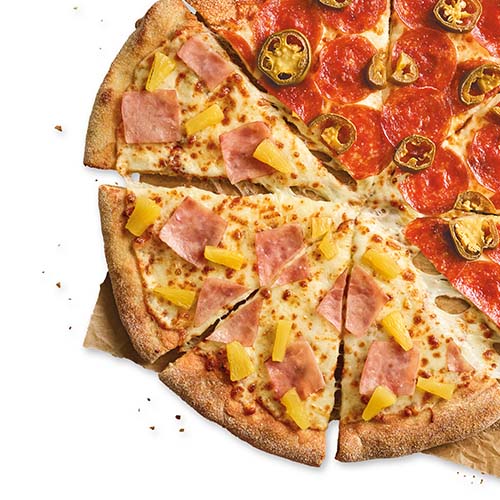 PIZZA PÓŁ NA PÓŁ - DUŻA