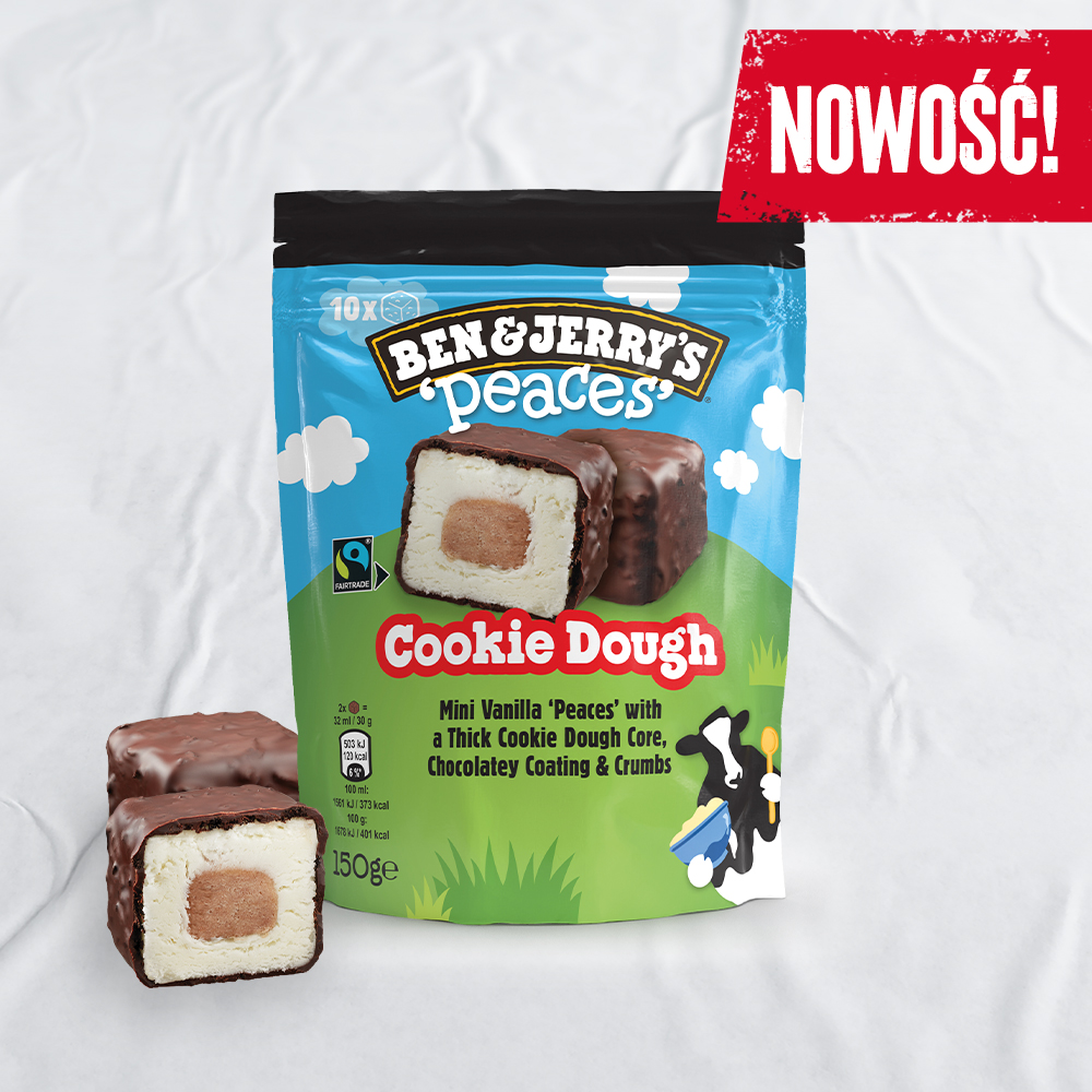 BEN&JERRY'S PEACES COOKIE DOUGH - sprawdź w Pizza Hut