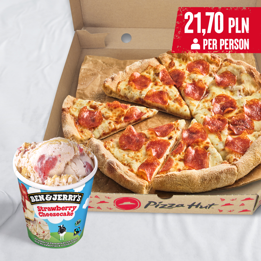 CHILL DEAL FOR 3 PEOPLE - sprawdź w Pizza Hut
