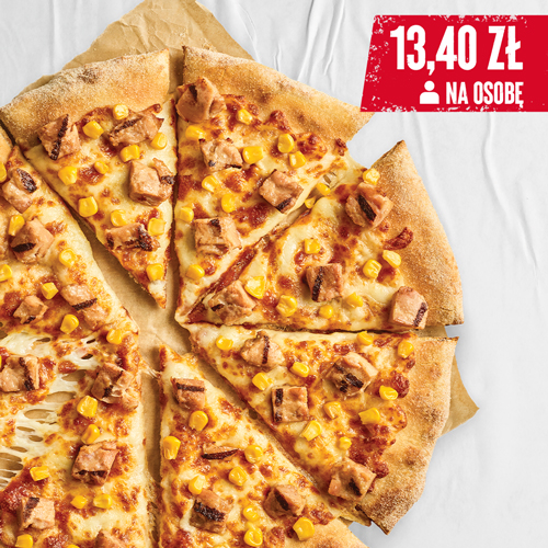 PROMOCJE DUŻA PIZZA DLA 3 OSÓB w PizzaHut