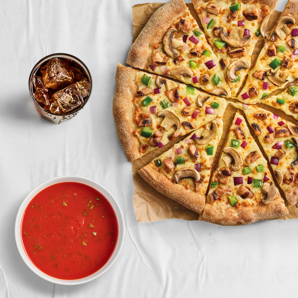 ZUPA+ PIZZA+ NAPÓJ - sprawdź w Pizza Hut