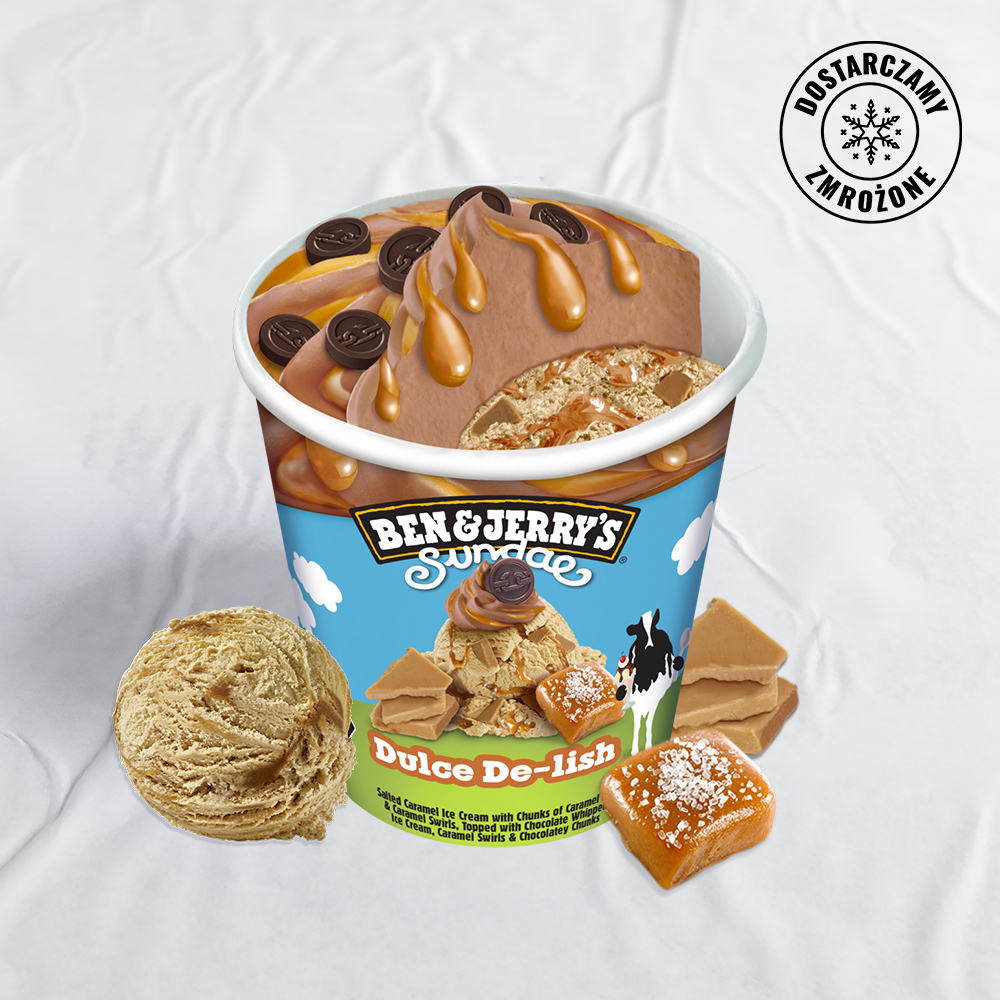 BEN&JERRY’S DULCE DE-LISH 465 ML - Pizza Hut