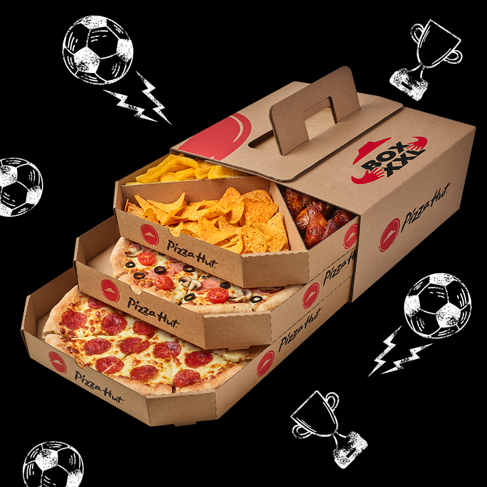 BOX XXL FOR 4 PEOPLE - sprawdź w Pizza Hut