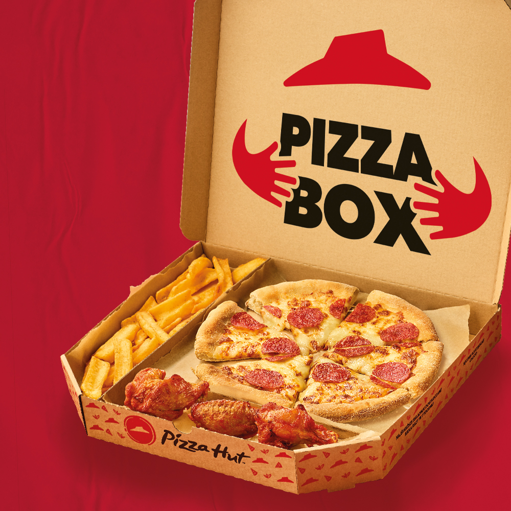 PIZZA BOX - ANY PIZZA FLAVOR - sprawdź w Pizza Hut