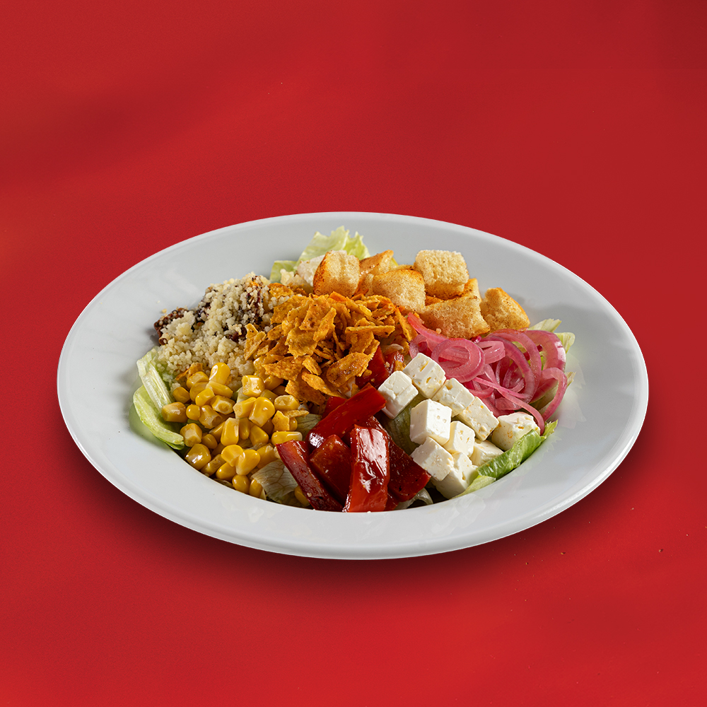 SALAD WITH GRILLED PEPPERS & DORITOS - sprawdź w Pizza Hut