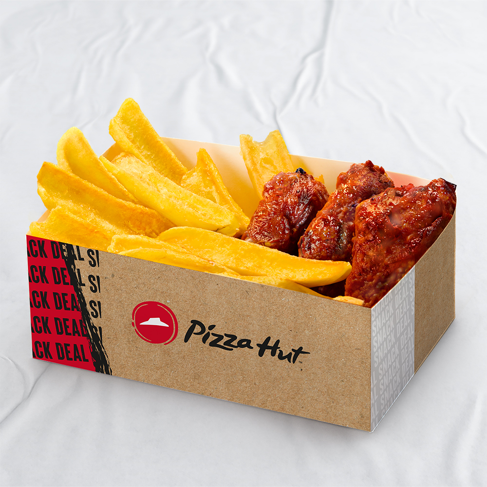 SNACK DEAL WITH CHICKEN WINGS - sprawdź w Pizza Hut