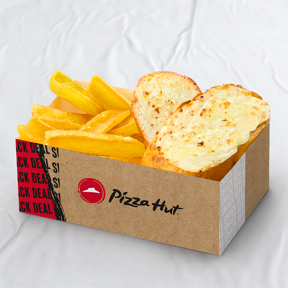 SNACK DEAL WITH GARLIC BREAD - sprawdź w Pizza Hut