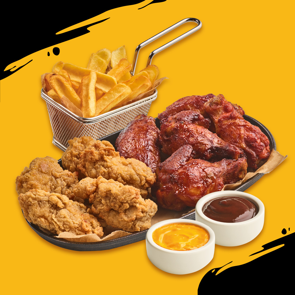 DUO ZESTAW: NUGGETSY oraz WINGSY lub STRIPSY - sprawdź w Pizza Hut