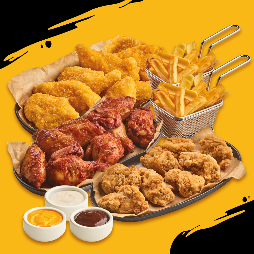 TRIO ZESTAW: WINGSY, STRIPSY, NUGGETSY - sprawdź w Pizza Hut
