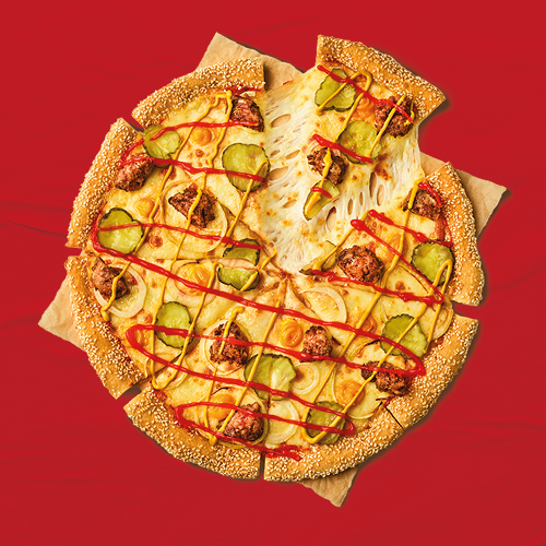 CHEESEBURGER COLLECTION PIZZA CHEESEBURGER w PizzaHut